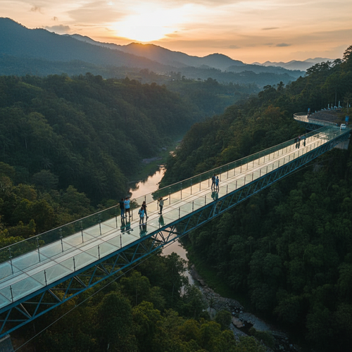 Jembatan Kaca Bendungan Sukamahi: Inovasi Destinasi Terbaru Bogor dengan Sensasi Liburan di Ketinggian